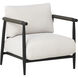 Muros Black / Palazzo Cream Outdoor Lounge Chair